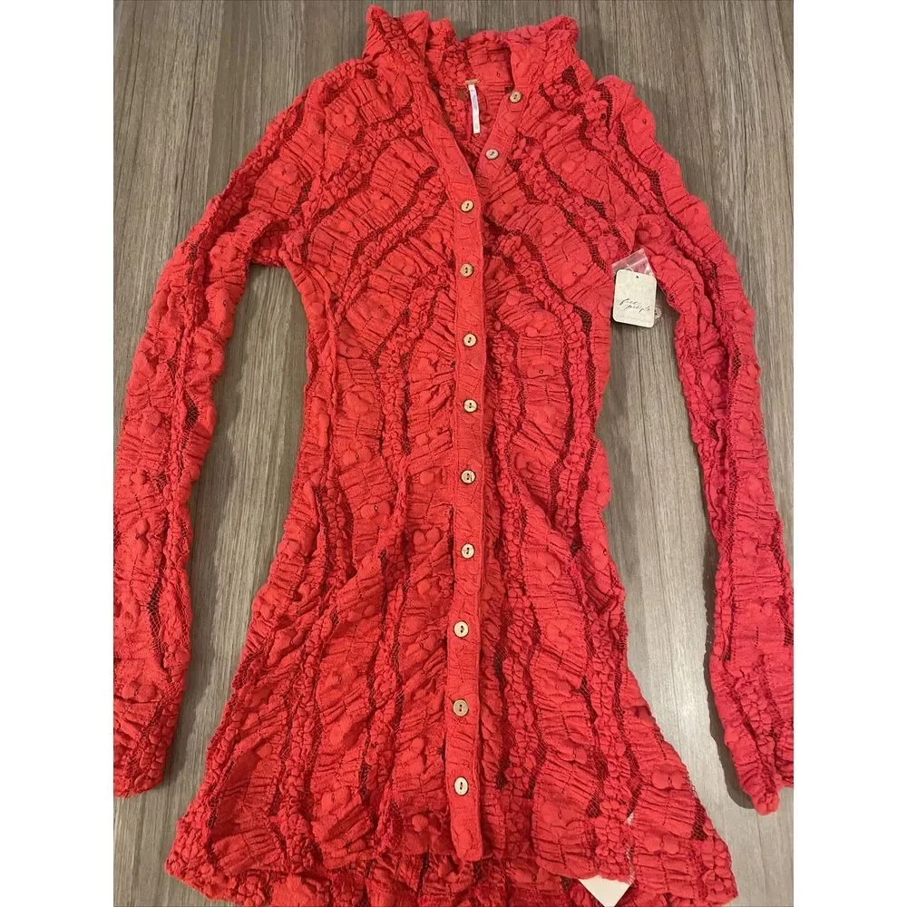 Free People delight red
